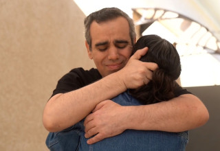 עמרי מירן ואשתו לישי (צילום: דובר צה"ל)
