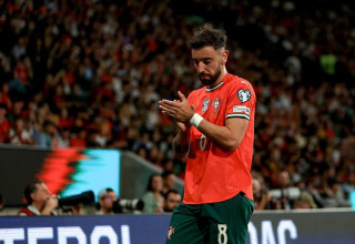 ברונו פרננדש במדי נבחרת פורטוגל (צילום: Sports Press Photo)