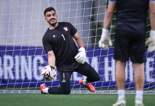 עבד יאסין שוער בני סכנין (צילום: מאור אלקסלסי)