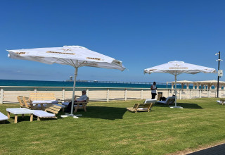 חוף זיקים נפתח לרחצה (צילום: פלד ארבלי)