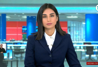 מגי טביבי בערוץ 14 (צילום: ערוץ 14)