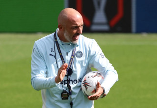 מאמן מכבי תל אביב, ז'ארקו לאזטיץ' (צילום: רויטרס)