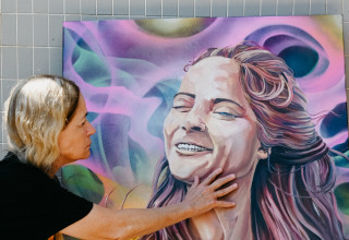 חנה כהן, דודתה של ענבר הימן ז"ל (צילום:  פאולינה פטימר)