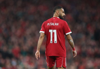 מוחמד סלאח שחקן ליברפול (צילום: Michael Regan)