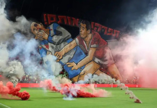 אווירה לוהטת, יותר מדי. דרבי (צילום: אודי ציטיאט)