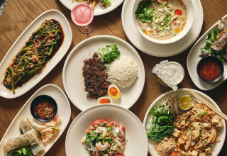 תפריט תאילנדי במסעדת הלופט (צילום: אמיר מנחם)