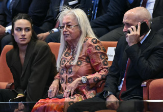 מרים אדלסון (צילום: Saul Loeb - Pool/Getty Images)