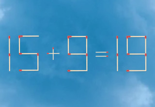 האם תצליחו לפתור את המשוואה באמצעות הזזת גפרור אחד בלבד? (צילום: מערכת מעריב)