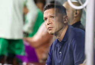 ברק בכר מאמן מכבי חיפה (צילום: קובי אליהו)