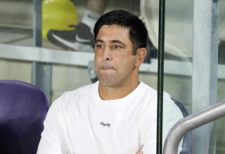 מאמן הפועל תל אביב אליניב ברדה (צילום: דני מרון)