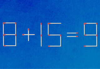 האם תצליחו לפתור את המשוואה באמצעות הזזת גפרור אחד? (צילום: מערכת מעריב)