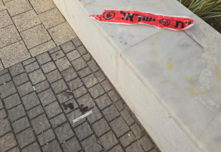 פרשת הדוגמנית: זירת הרצח בפתח תקווה (צילום: אלון חכמון)