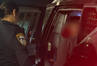 פעילות המשטרה ברמת גן (צילום: דוברות המשטרה)