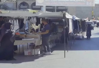 השוק בבינת ג'בייל (צילום: מכון המחקר עלמא)