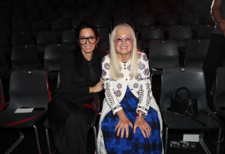 מרים אדלסון ויסמין לוקץ' (צילום: אור גפן)