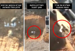 המידע שמוצג בסרטון שחושף את הבלוף של חמאס (צילום: מעריב אונליין)