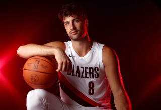 דני אבדיה ב"ממדיה דיי" של פורטלנד בלייזרס (צילום: GettyImages)