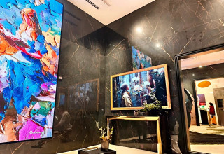 אולם התצוגה Samsung Concept Home (צילום: צחי הופמן)