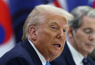 טראמפ בפסגת APEC בדרום קוריאה (צילום: רויטרס)