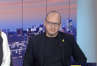 חיים לוינסון בתוכנית "אופירה ולוינסון" בערוץ 12 (צילום: צילום מסך ערוץ 12)