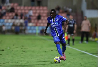 נכנס לנעליים גדולות. סונגה (צילום: לירון מולדובן)