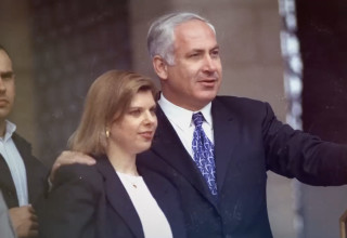 בנימין נתניהו, שרה נתניהו (צילום: עמוס בן גרשון, לע"מ)