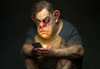 עצלות דיגיטלית הדמיה (צילום: מעריב אונליין)