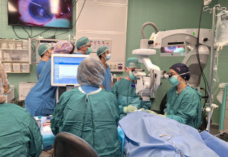 השתלת קרנית מלאכותית  (צילום: המרכז הרפואי קפלן)