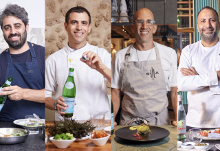 שולחן השף של סן פלגרינו  (צילום: שוקה כהן)