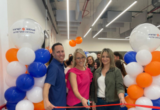 השקת מוקד ישראייר בשדרות  (צילום: יח"צ)