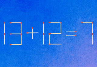 האם תצליחו לפתור את המשוואה באמצעות הזזת גפרור אחד? (צילום: מערכת מעריב)