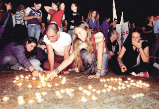 נוער הנרות 1995 (צילום: ארכיון מעריב)