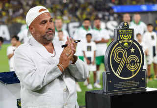 ברק אברמוב בעלים בית"ר ירושלים (צילום: דני מרון)