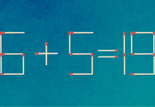 חידת גפרורים: הזיזו גפרור אחד כדי לפתור את המשוואה (צילום: מערכת מעריב)