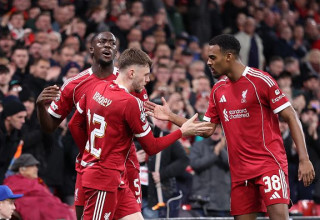 שחקני ליברפול ריאן חראפנברך, איברהימה קונאטה וקונור בראדלי (צילום: Gettyimages)