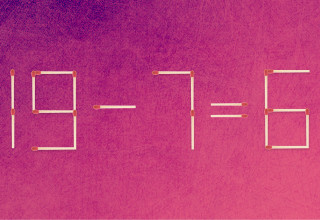 הזיזו גפרור אחד כדי לפתור את החידה (צילום: מערכת מעריב)