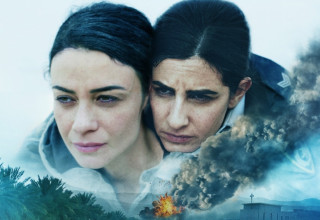 נינט טייב ודאנה איבגי בסדרה "גחליליות" (צילום: יחצ)