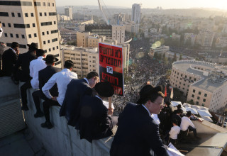 חרדים בירושלים  (צילום: מרק ישראל סלם)