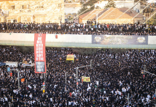 "עצרת המיליון" (צילום: חיים גולדברג, פלאש 90)