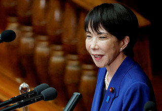 ראש ממשלת יפן, סנאיי טקאיצ'י (צילום: רויטרס)