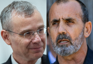 דני לוי, יריב לוין (צילום: יונתן זינדל, פלאש 90,חיים גולדברג, פלאש 90)