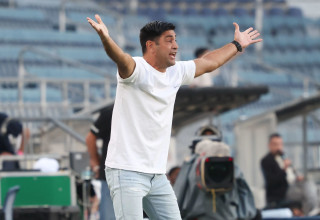 מאמן הפועל תל אביב, אליניב ברדה (צילום: דני מרון)