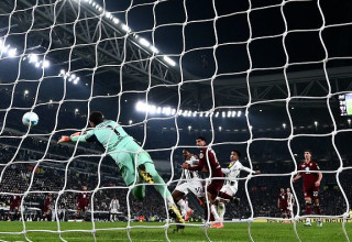 הכדור הזה לא נכנס. שחקני יובנטוס וטורינו ב-0:0 המאכזב (צילום: Getty images)