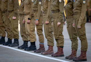 קציני צה"ל (צילום: נועם ריבקין פנטון, פלאש 90)