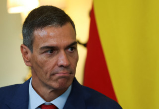 פדרו סאנצ'ז (צילום: REUTERS/Toby Melville/Pool)