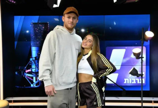 נועה קירל, דניאל פרץ (צילום: ראובן קסטרו)
