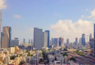 תל אביב מגבוה (צילום: צילום מסך)