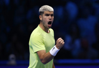 קרלוס אלקראס טניסאי ספרדי (צילום: רויטרס)