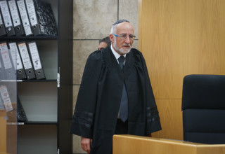 השופט בדימוס אשר קולה (צילום: דוד כהן, פלאש 90)