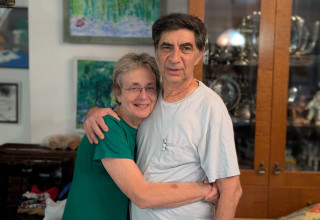 שמחה ולאה גולדין (צילום: בן גוטמן)